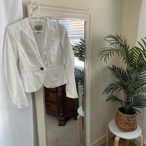 H&M White Blazer